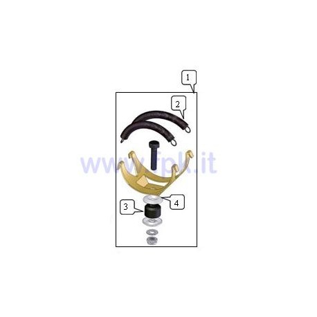 Molla supporto marmitta (figura 2)