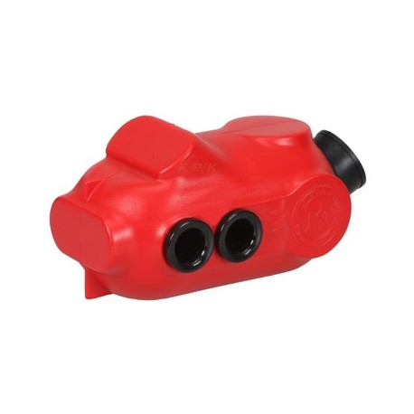 Filtro Aria/Silenziatore d'aspirazione WRK rosso fori 23 e da 30 senza spugna
