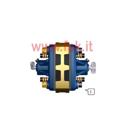 Pinza freno Posteriore Idraulica FT100 (figura 1)