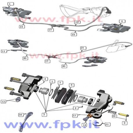 Raccordo spurgo freno con vite M7 (figura 12)