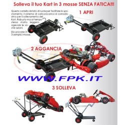 Carrello Porta kart Semiautomatico