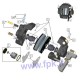 Set 6 pz spessori pastiglie (figura 6)