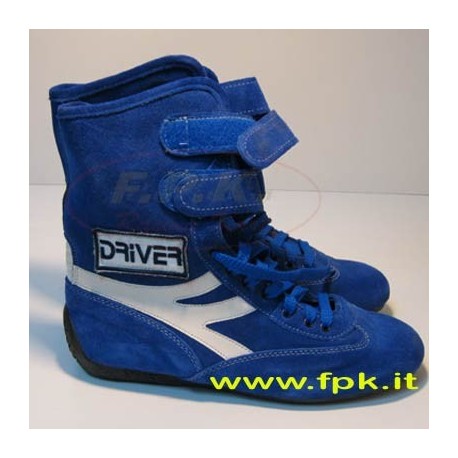 Stivaletti Driver blu