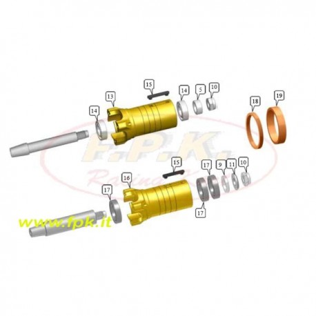 Cuscinetto 6905zz per fusello da 25mm (figura 17)