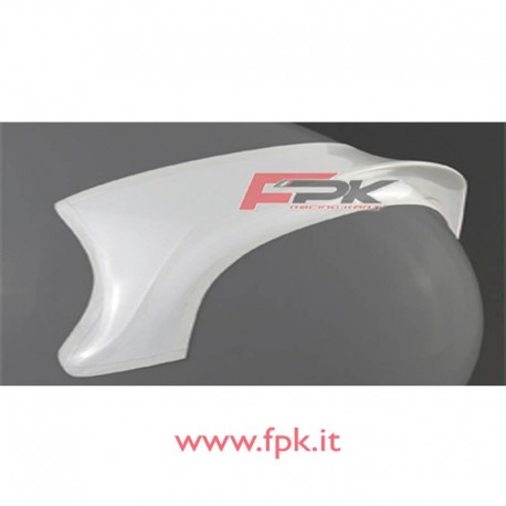 Spoiler posteriore per casco Arai SK6 e CK6 trasparente