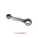 Biella nuda interasse 102 mm piede 26mm testa 18mm