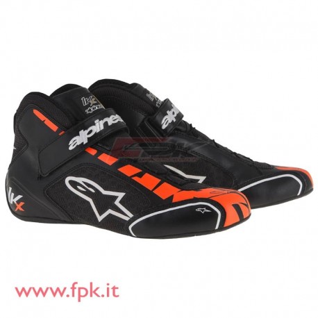 Alpinestars Scarpe Tech-1 KX arancio/nera