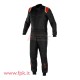 Tuta Alpinestars KMX-9 nera/antracite/rossa