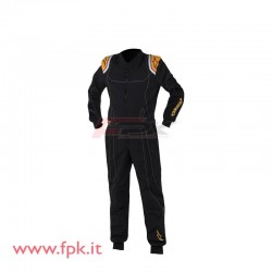 Tuta Alpinestars KMX-9 nera/arancio fluo
