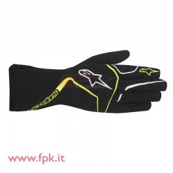 Alpinestars guanto bimbo Tech-1 K Race nero/giallo-fluo