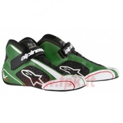 Alpinestars Scarpe Tech 1-KX verde/nere/bianche