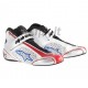 Alpinestars Scarpe Tech 1-KX bianche/rosse/blu