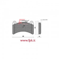 Coppia Pastiglie compatibili Intrepid EVO