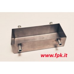 Porta batteria in acciaio INOX