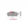 Coppia Pastiglie compatibili PCR interasse 41mm