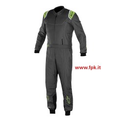 Tuta Alpinestars Kart  MX9 Verde e Antracite