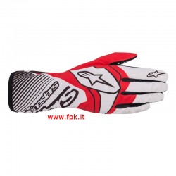 Alpinestars Guanto Tech-1 K Race V2 Glove Bianco/Rosso