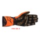 Alpinestars Guanto Tech-1 K Race V2 Camo Gloves ORANGE FLUO/BLACK