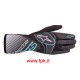 Tech-1 K Race V2 Carbon Gloves Nero - Turchese