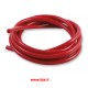 Tubetto in Silicone Rosso per Overflow Carburatore (1mt)