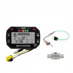 MyChron 5 2t + sonda gas scarico compatibile + adattatore sonda acqua