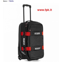 TOUR Borsone Trolley Rosso/Nero