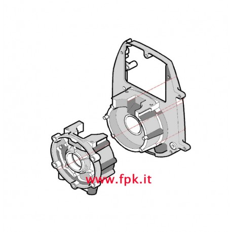 Basamento motore Comer C50 (figura 44)