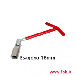 Chiave per Candele, Esagono 16mm