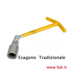 Chiave per Candele, Esagono 21mm