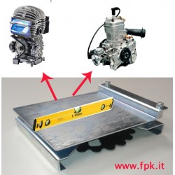 Banco per inclinazione dei motori, facilitando i controlli tecnici