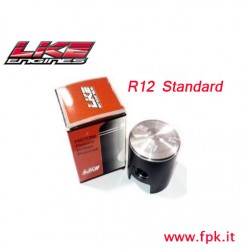 Pistone completo di segmento e anello per motore 60cc R12 (figura 24a)