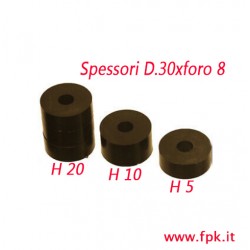 Distanziali sedile D.30xforo 8x20-10-5