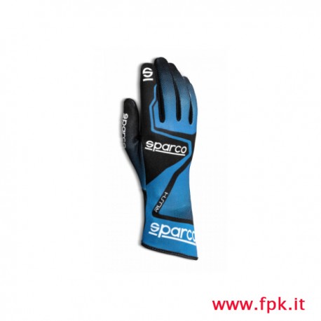 Guanto Sparco RUSH azzurro/nero