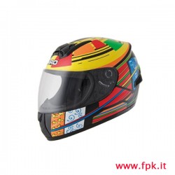 Casco integrale Shiro ideato per i bambini dai 4/8 anni multicolore