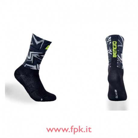 Socks Bengio Bianco-Giallo